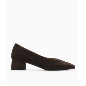 RAGAZZA γόβες 041 Leather Suede Brown
