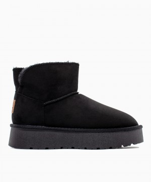XTI 142197 Μποτάκια Vegan Black 