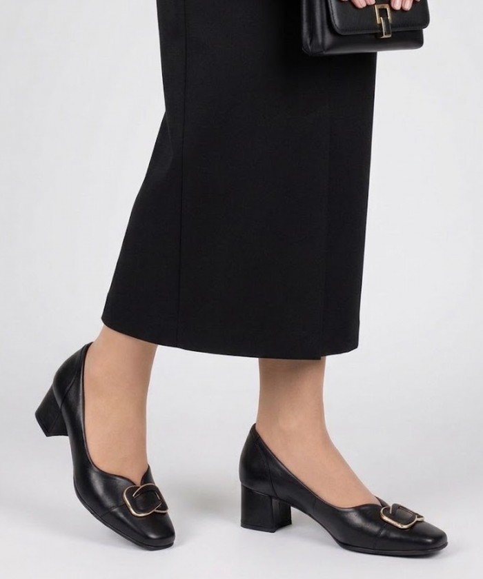 RAGAZZA γόβες 067-B Leather Black
