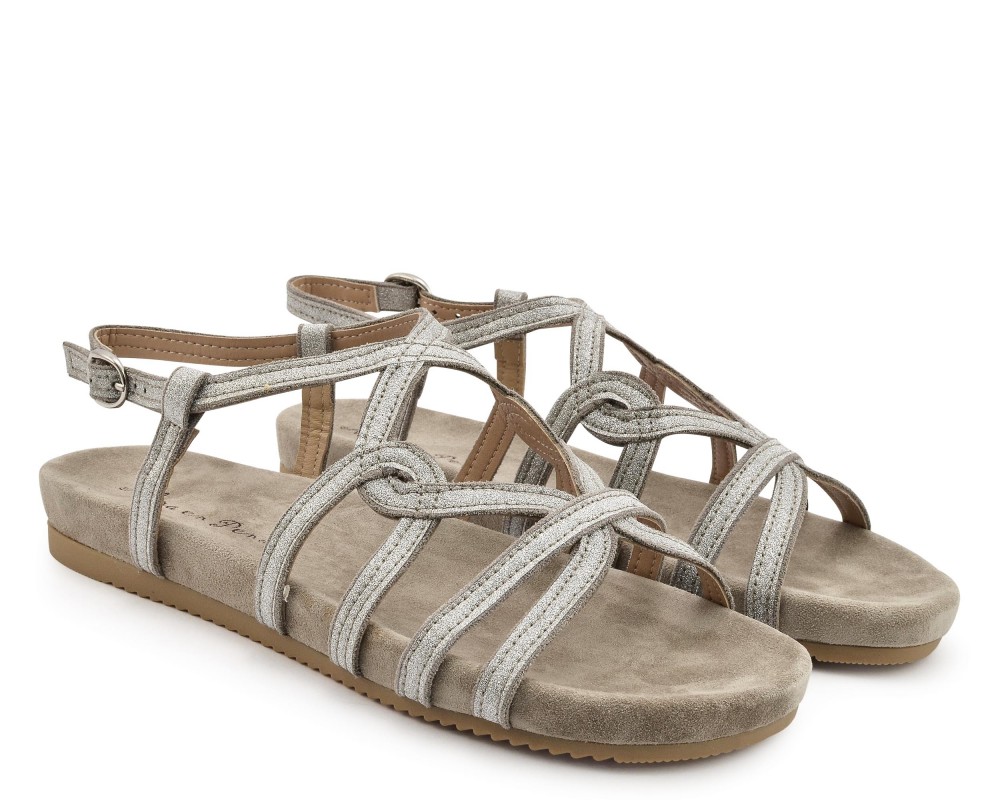 Alma en Pena V20856 Leather Suede Taupe