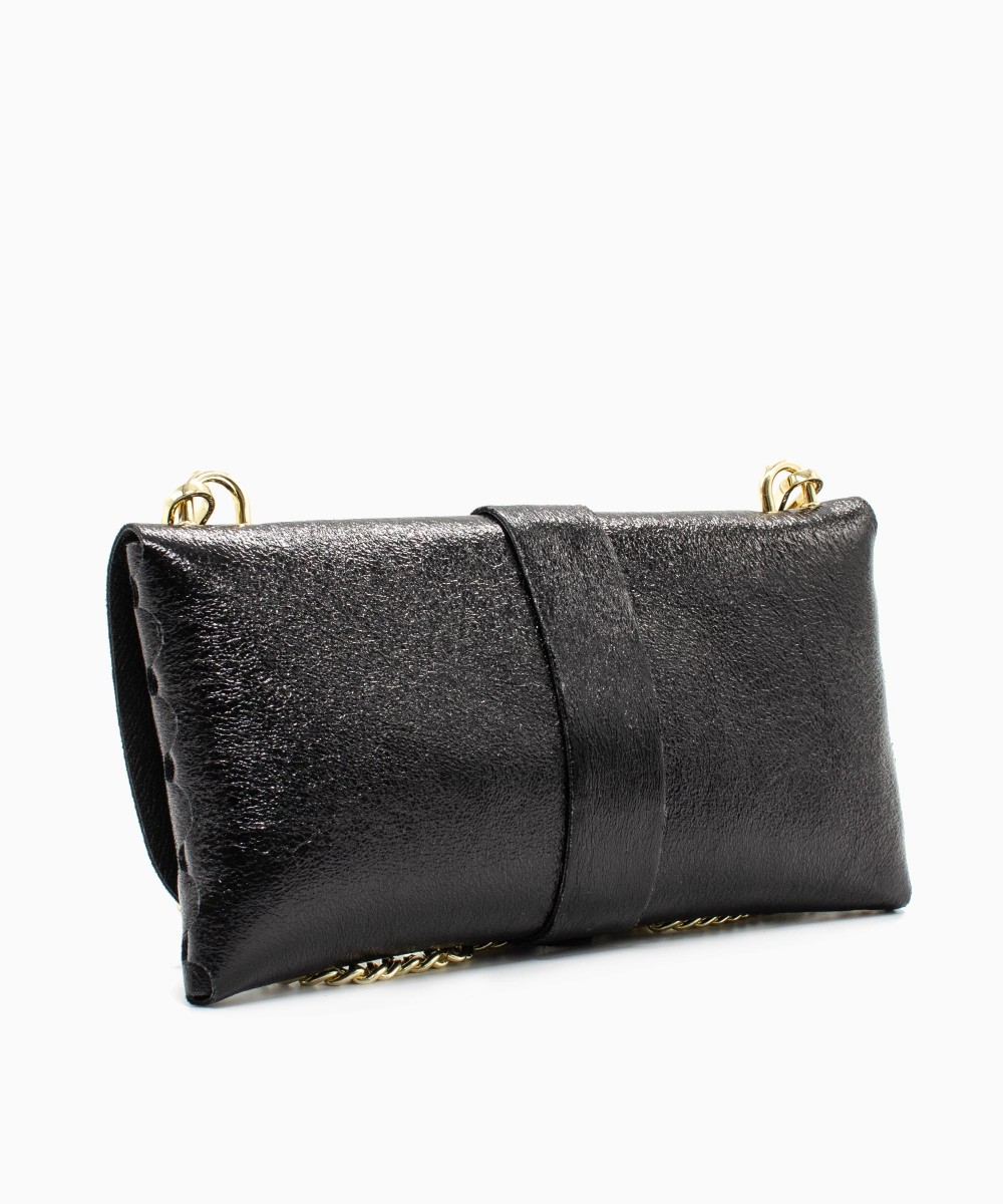 BAGS Γυναικείες Τσάντες R4488-00 λουστρίνι μαύρο