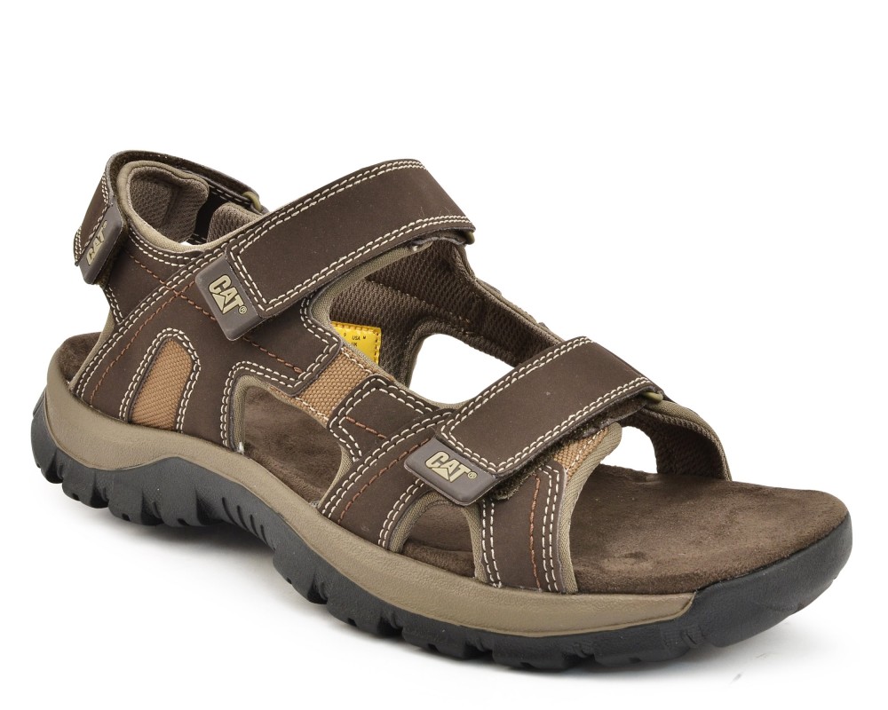 Caterpillar Ανδρικά Σανδάλια P716654 Giles Oxford Dark Brown 