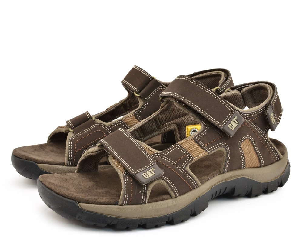 Caterpillar Ανδρικά Σανδάλια P716654 Giles Oxford Dark Brown 