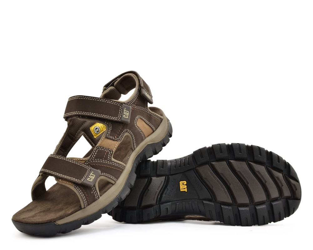 Caterpillar Ανδρικά Σανδάλια P716654 Giles Oxford Dark Brown 