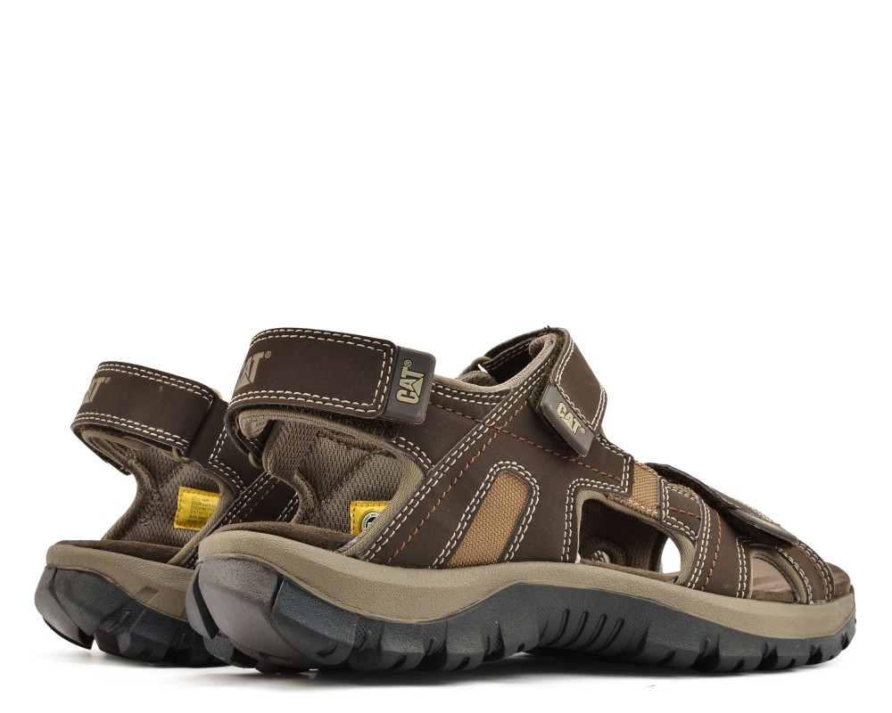 Caterpillar Ανδρικά Σανδάλια P716654 Giles Oxford Dark Brown 