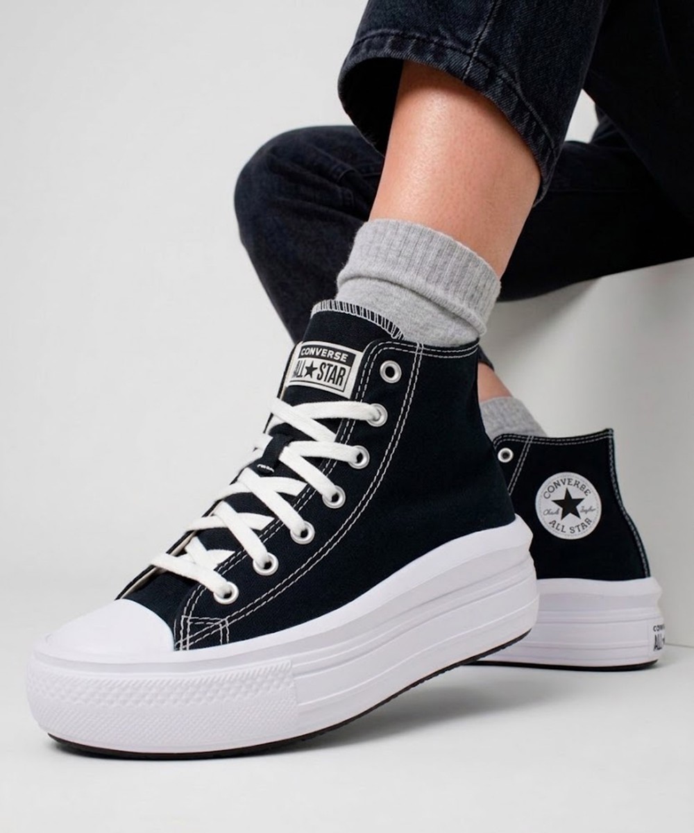 CONVERSE Chuck Taylor All Star Move HI Platform 568497C Black