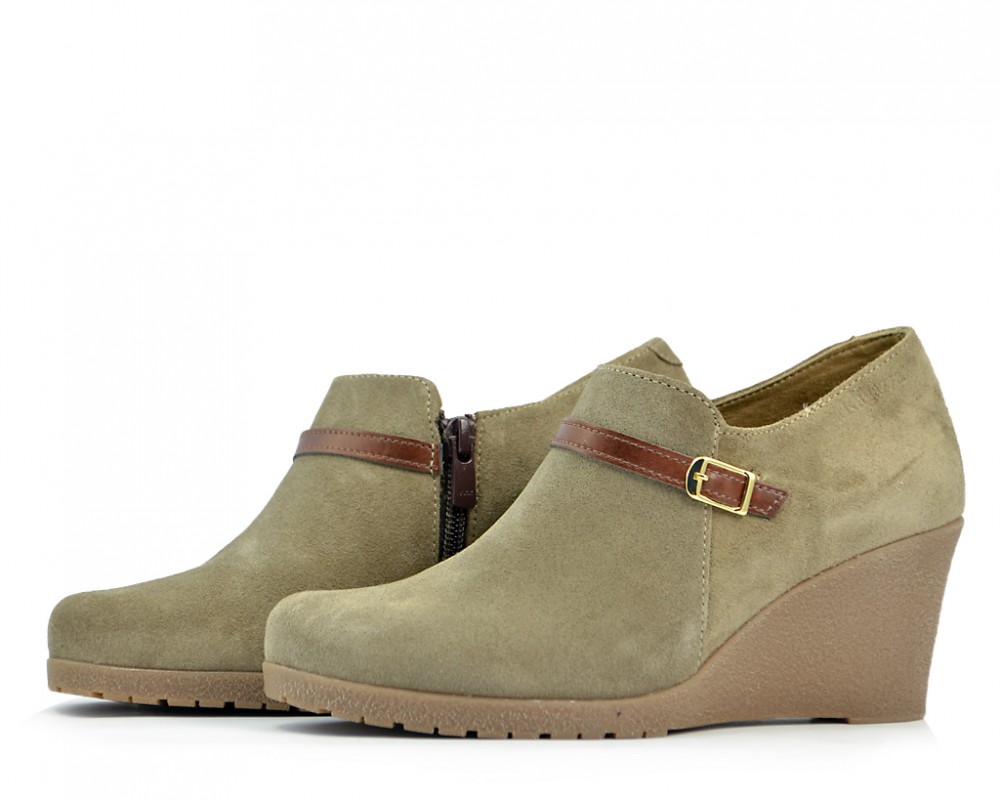 Γυναικεία Μποτάκια Ragazza 0542 Suede Taupe 