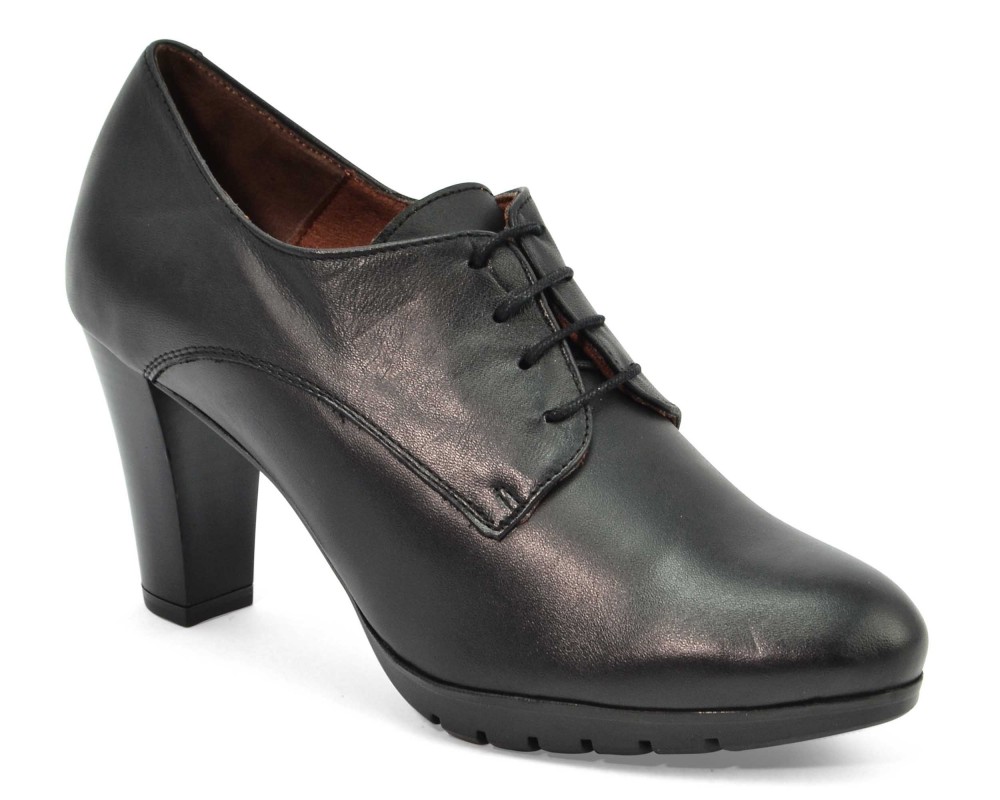 Γυναικεία Μποτάκια Desiree 2235 Leather Black