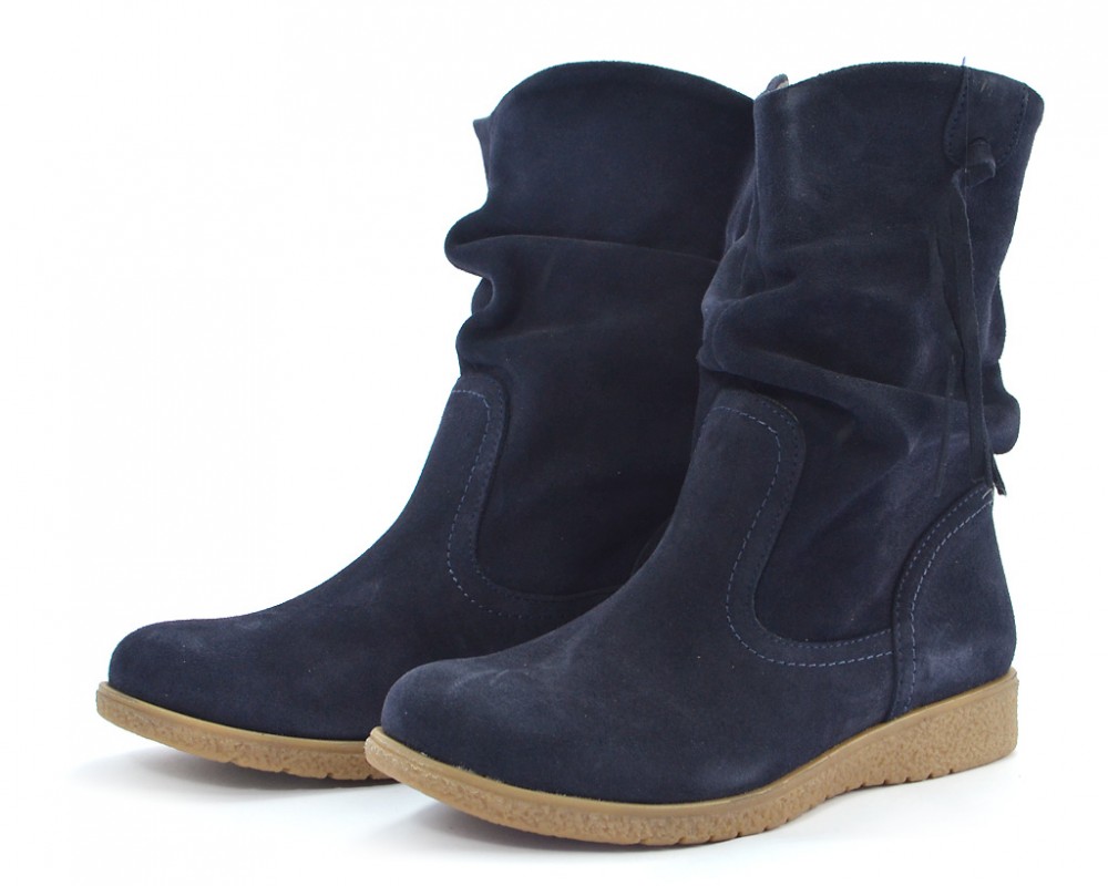 Γυναικεία Μποτάκια Ragazza 0124 suede μπλε