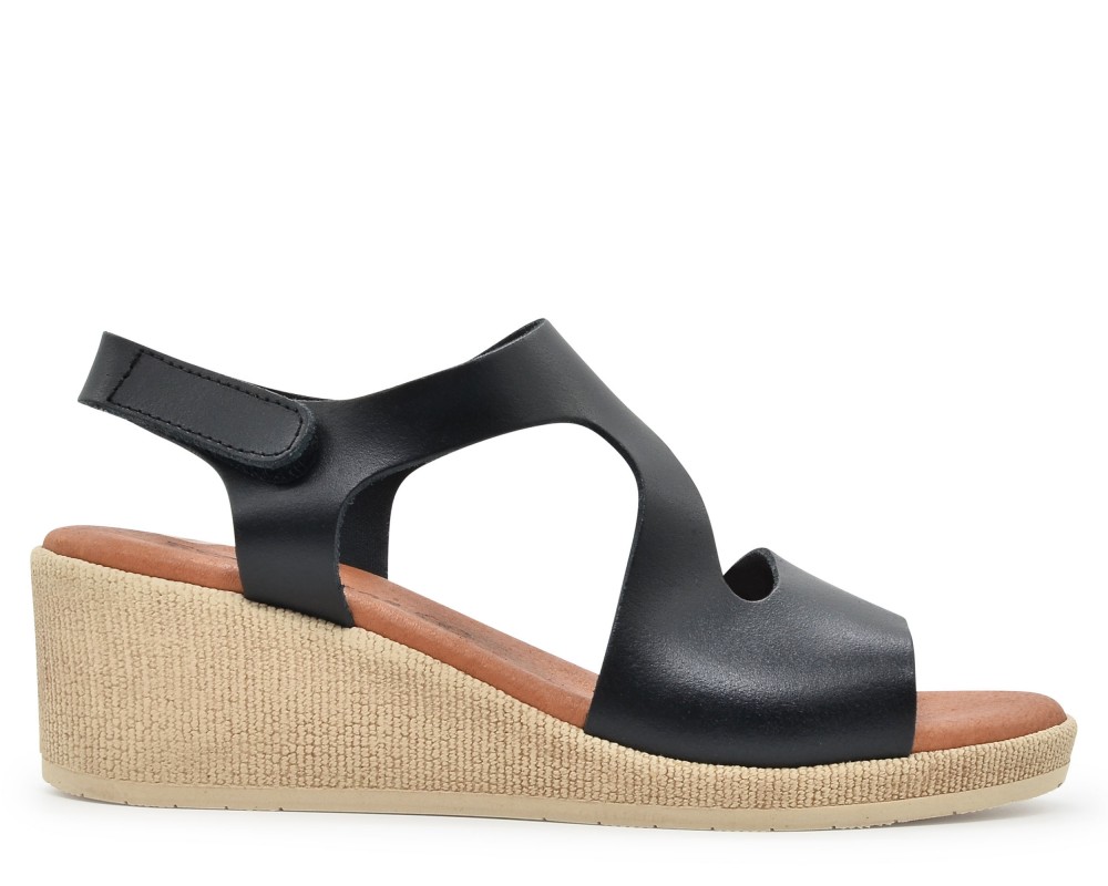 EVA FRUTOS 1525 Leather μαύρο