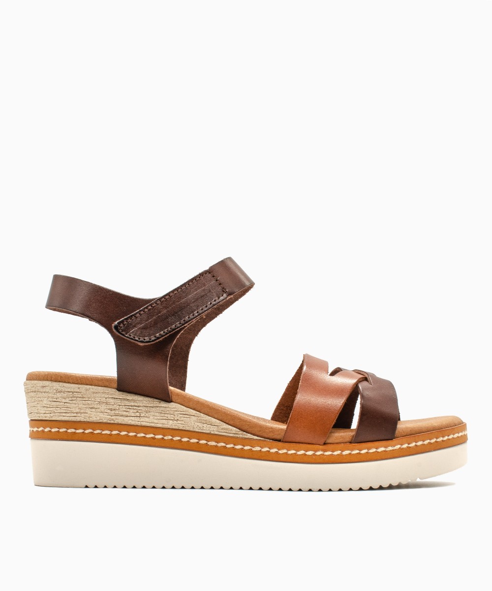 EVA FRUTOS πλατφόρμα 506 Multi Brown