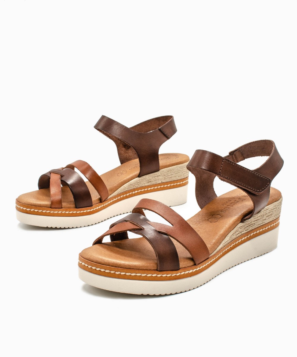 EVA FRUTOS πλατφόρμα 506 Multi Brown