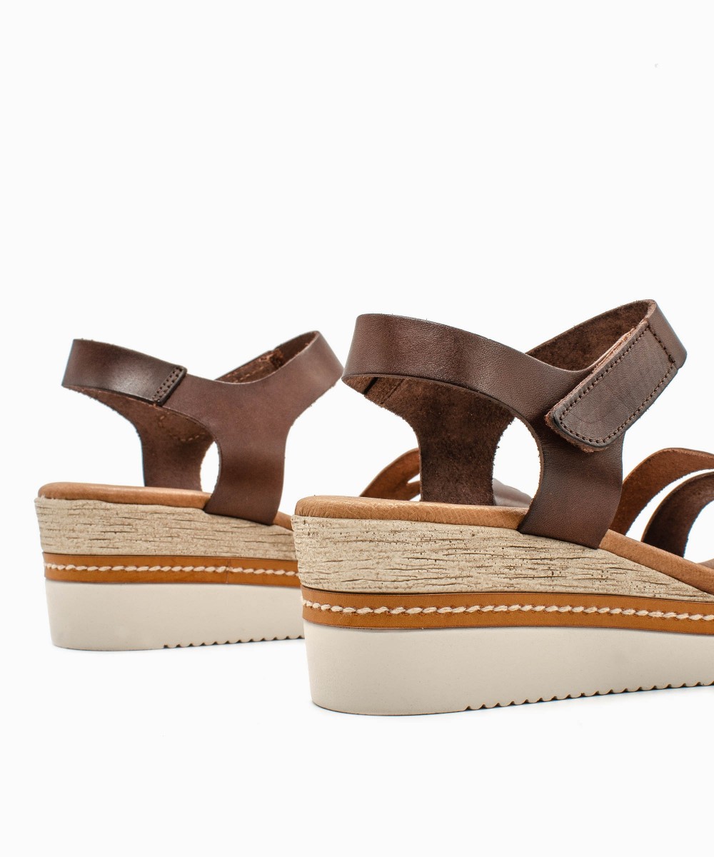 EVA FRUTOS πλατφόρμα 506 Multi Brown