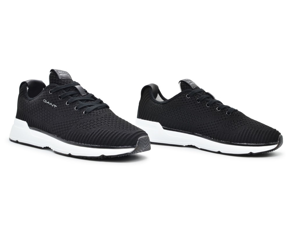 GANT Beeker 22637621 G00 Mesh Leather μαύρο