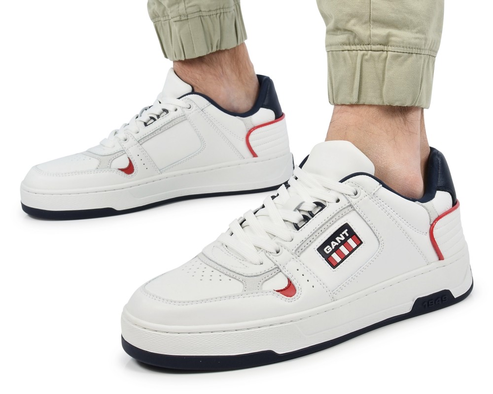 GANT Varzity 24631821 G316 Premium leather White Marine 
