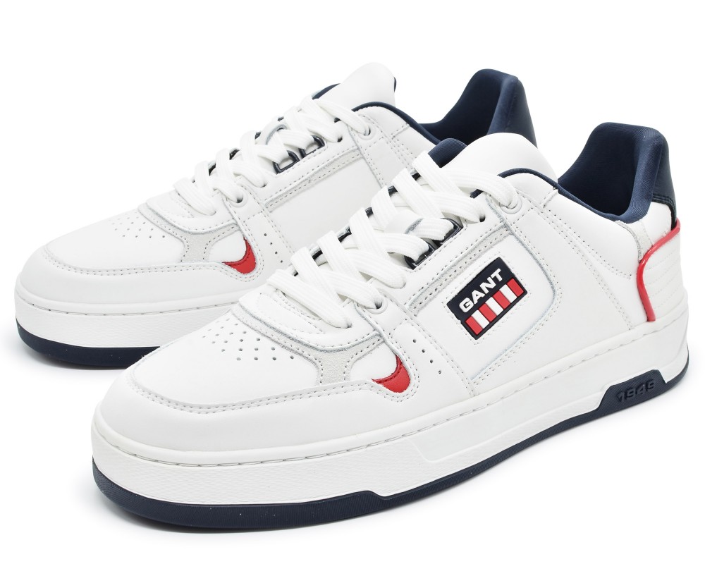 GANT Varzity 24631821 G316 Premium leather White Marine 
