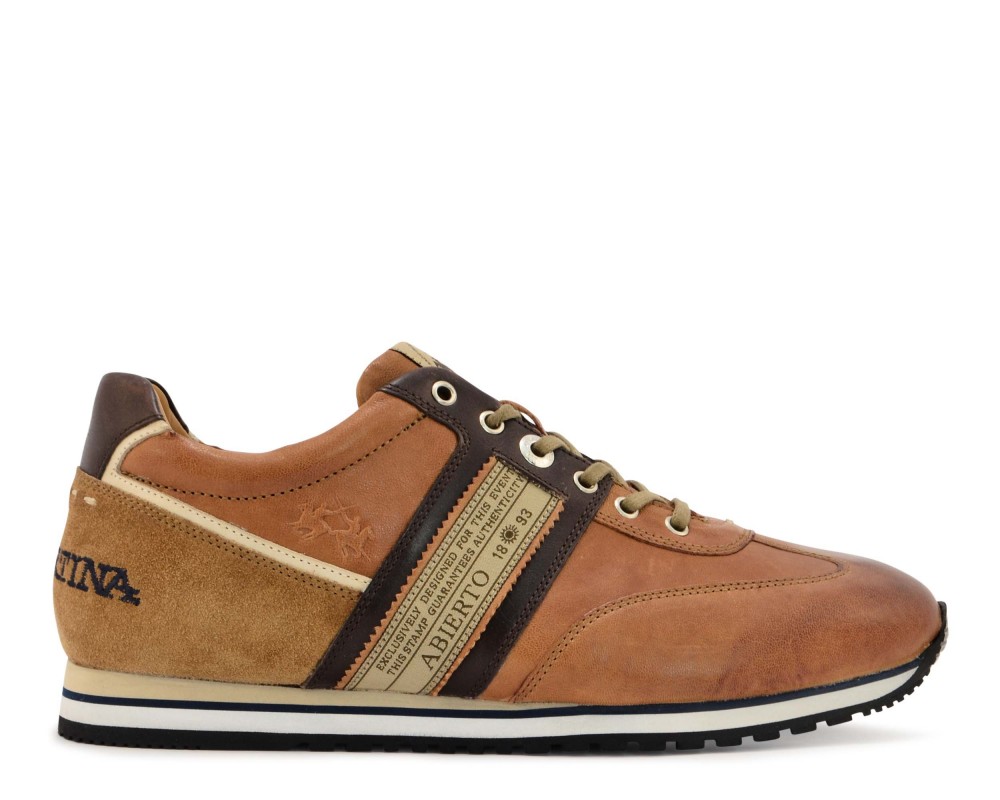 La Martina Casual sneaker L5051133 Queen Leather Cuoio
