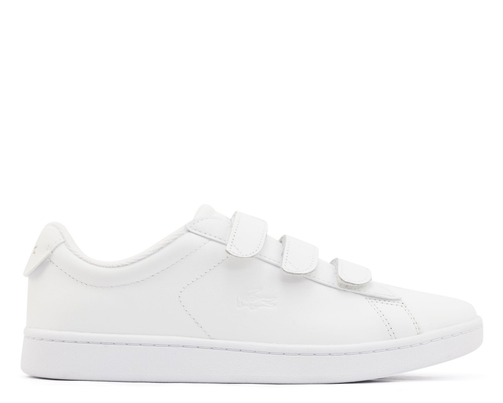 Lacoste Carnaby Evo Strap1191 7-37SFA002421G Leather White