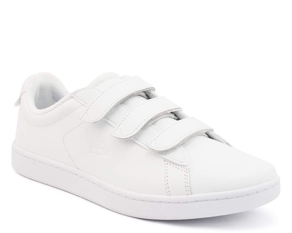 Lacoste Carnaby Evo Strap1191 7-37SFA002421G Leather White