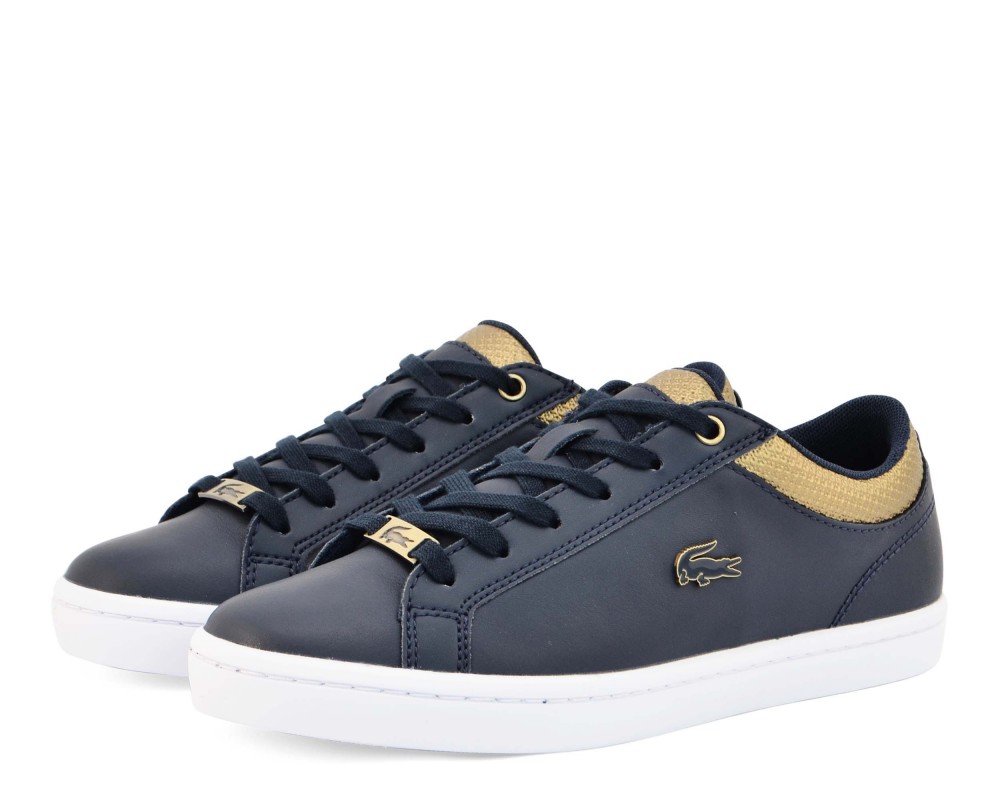 Lacoste Straightset 118 7-35CAW0064NG5 Leather Navy Gold