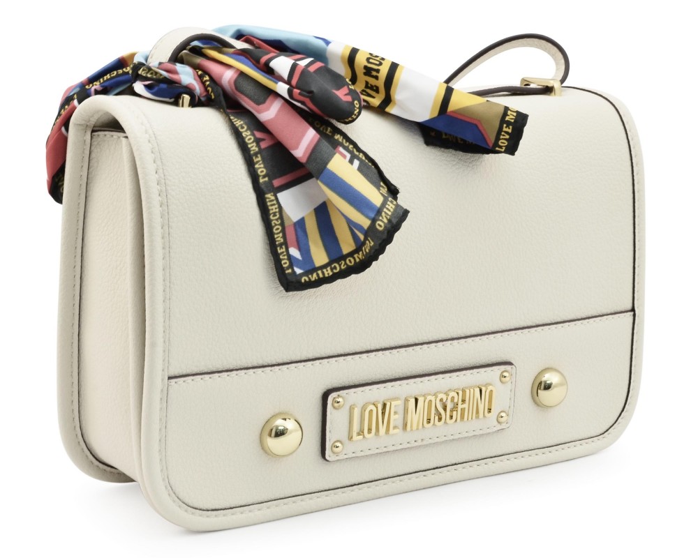 Love Moschino Τσάντα Shoulder Bag JC4035PP17LD0110 Grain Avorio Off White