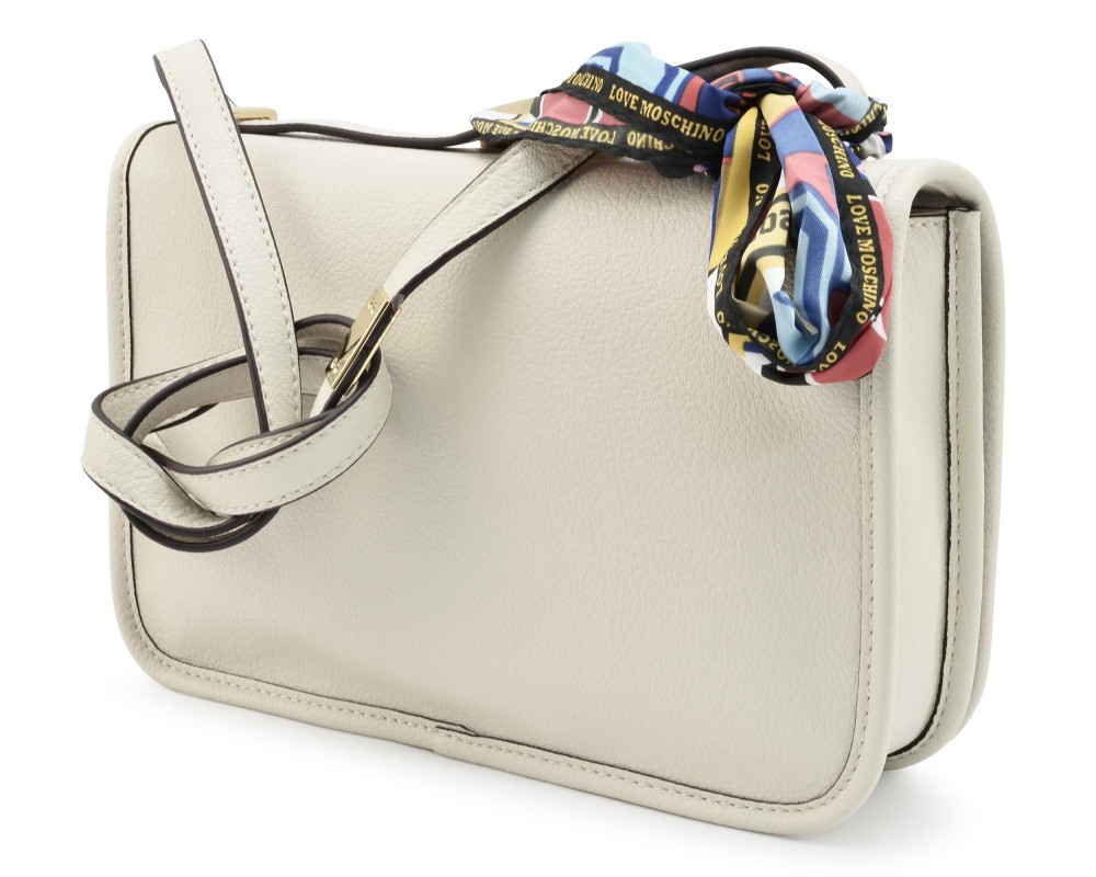Love Moschino Τσάντα Shoulder Bag JC4035PP17LD0110 Grain Avorio Off White
