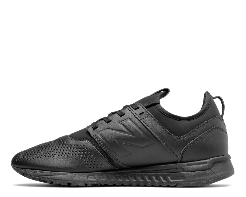 New Balance MRL247LK 247 Luxe Leather Black