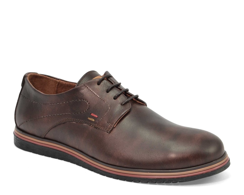 Ανδρικά Casual Nicon 303-1 Leather Brown