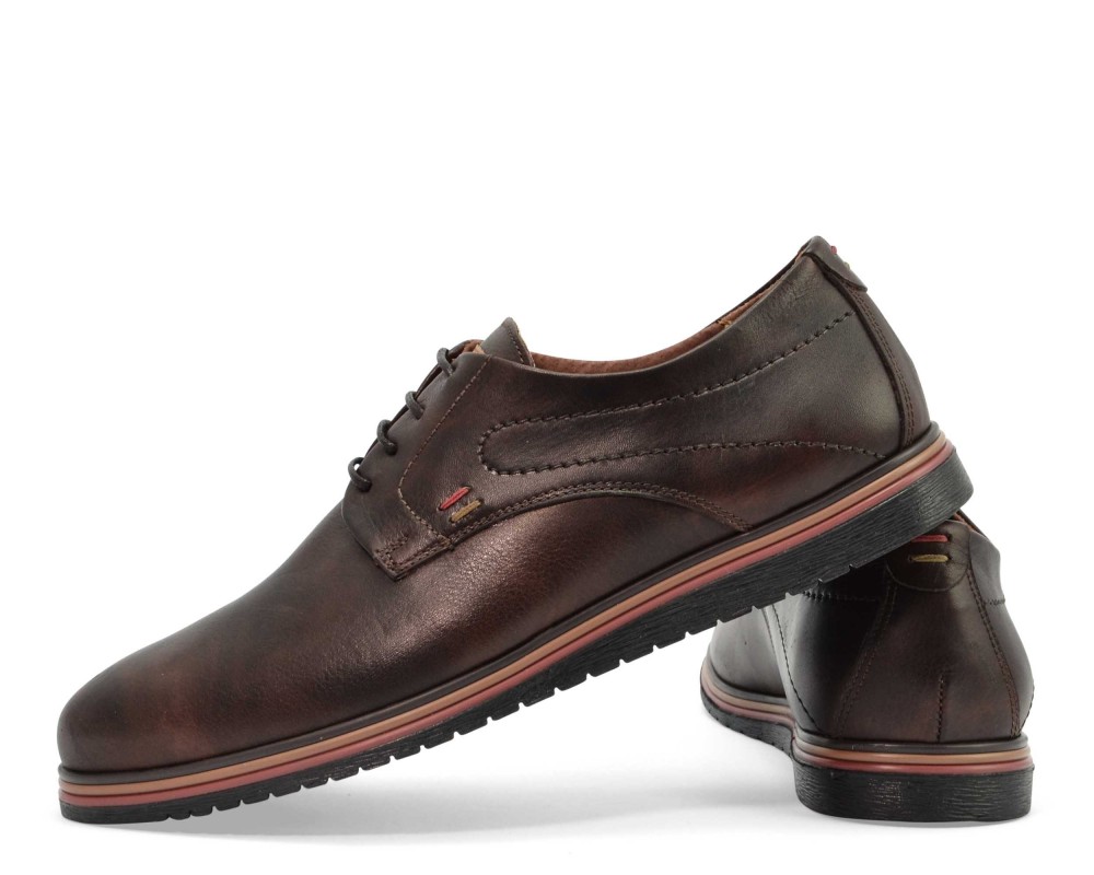 Ανδρικά Casual Nicon 303-1 Leather Brown