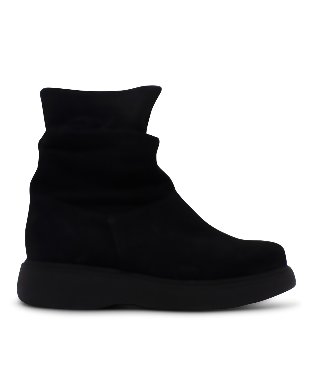 RAGAZZA Γυναικεία Μποτάκια 0231 leather μαύρο