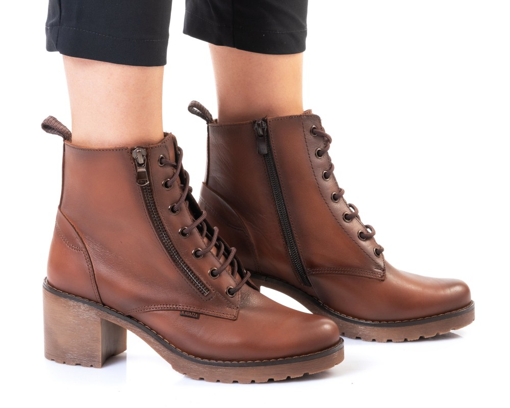 RAGAZZA Γυναικεία Μποτάκια 0577 Leather τάμπα