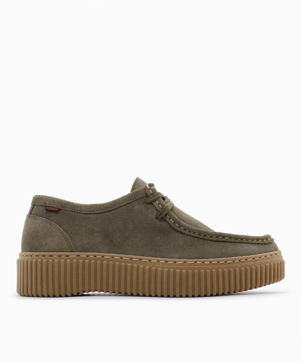 RAGAZZA Loafers με κορδόνια 0582 Oil Λαδί