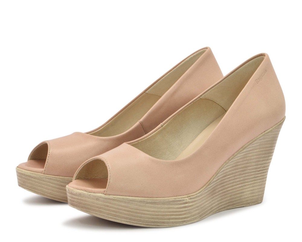 Πλατφόρμα Ragazza 0832/D Leather Beige