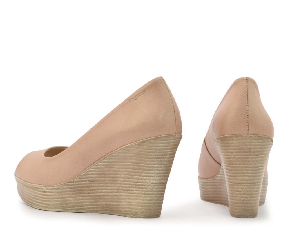 Πλατφόρμα Ragazza 0832/D Leather Beige