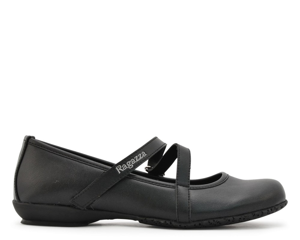 Ragazza Casual 083 leather μαύρο