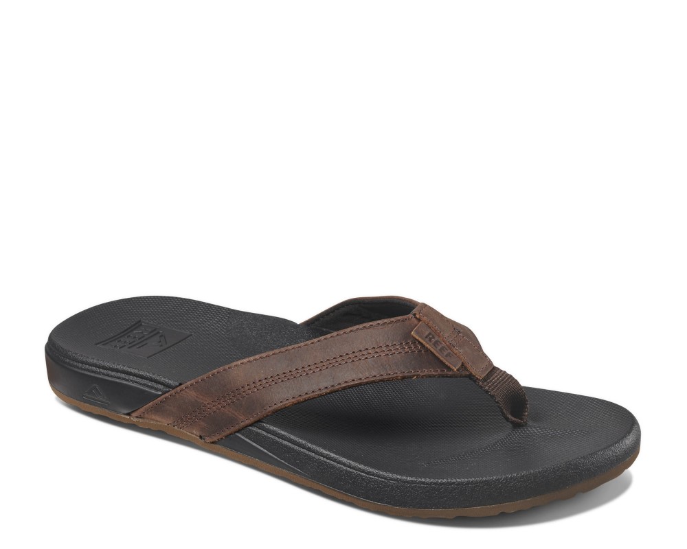 Reef Cushion Bounce Phantom Lee RF0A3FEZ Leather Brown
