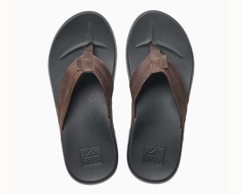 Reef Cushion Bounce Phantom Lee RF0A3FEZ Leather Brown