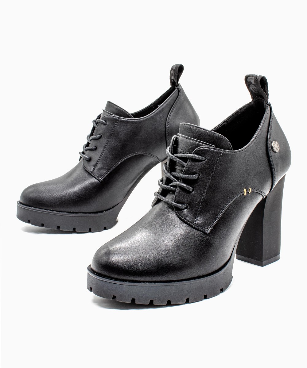 REFRESH Oxford Loafers Vegan 171479 Black