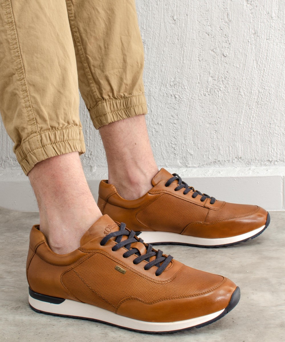 S.OLIVER 5-13615-30 305 Premium Leather Cognac