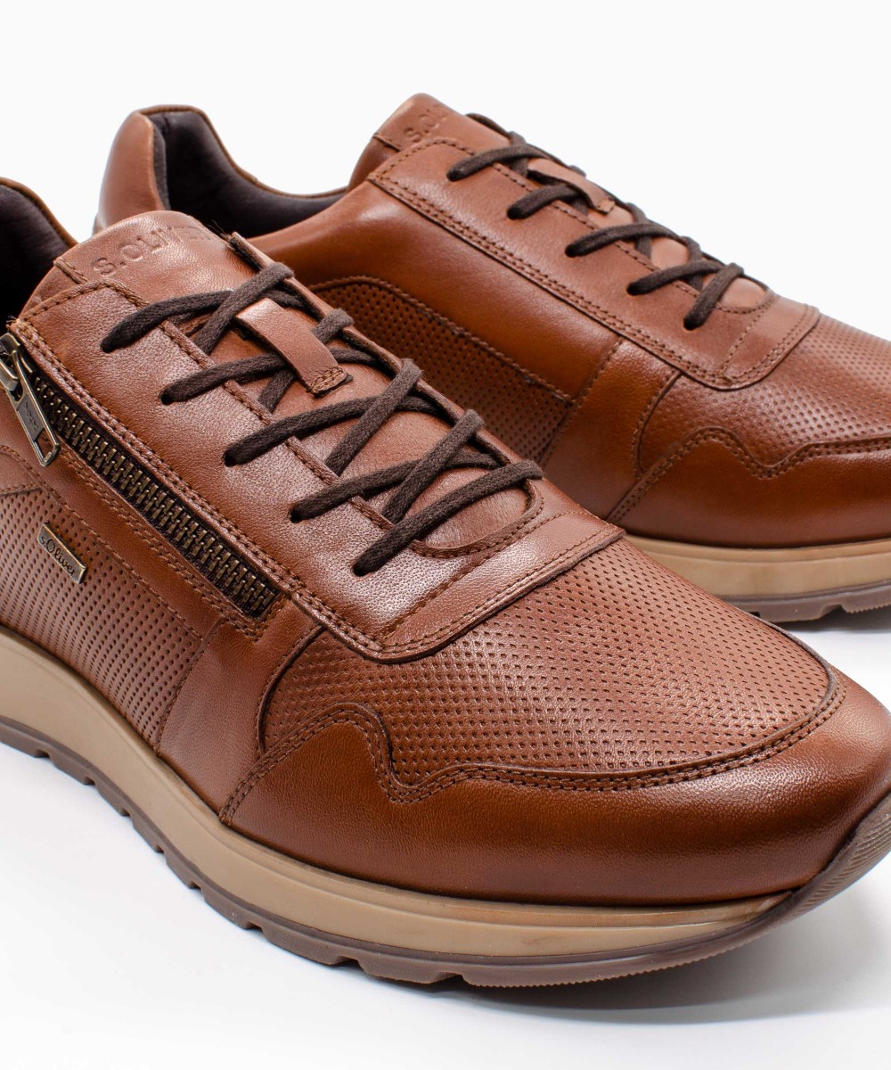 S.OLIVER 5-13648-43 305 Premium Leather Cognac