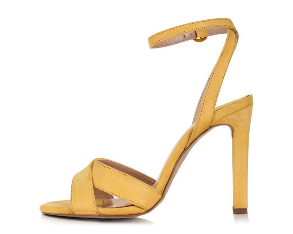 Sante πέδιλο Sandals 19-204-35 κίτρινο