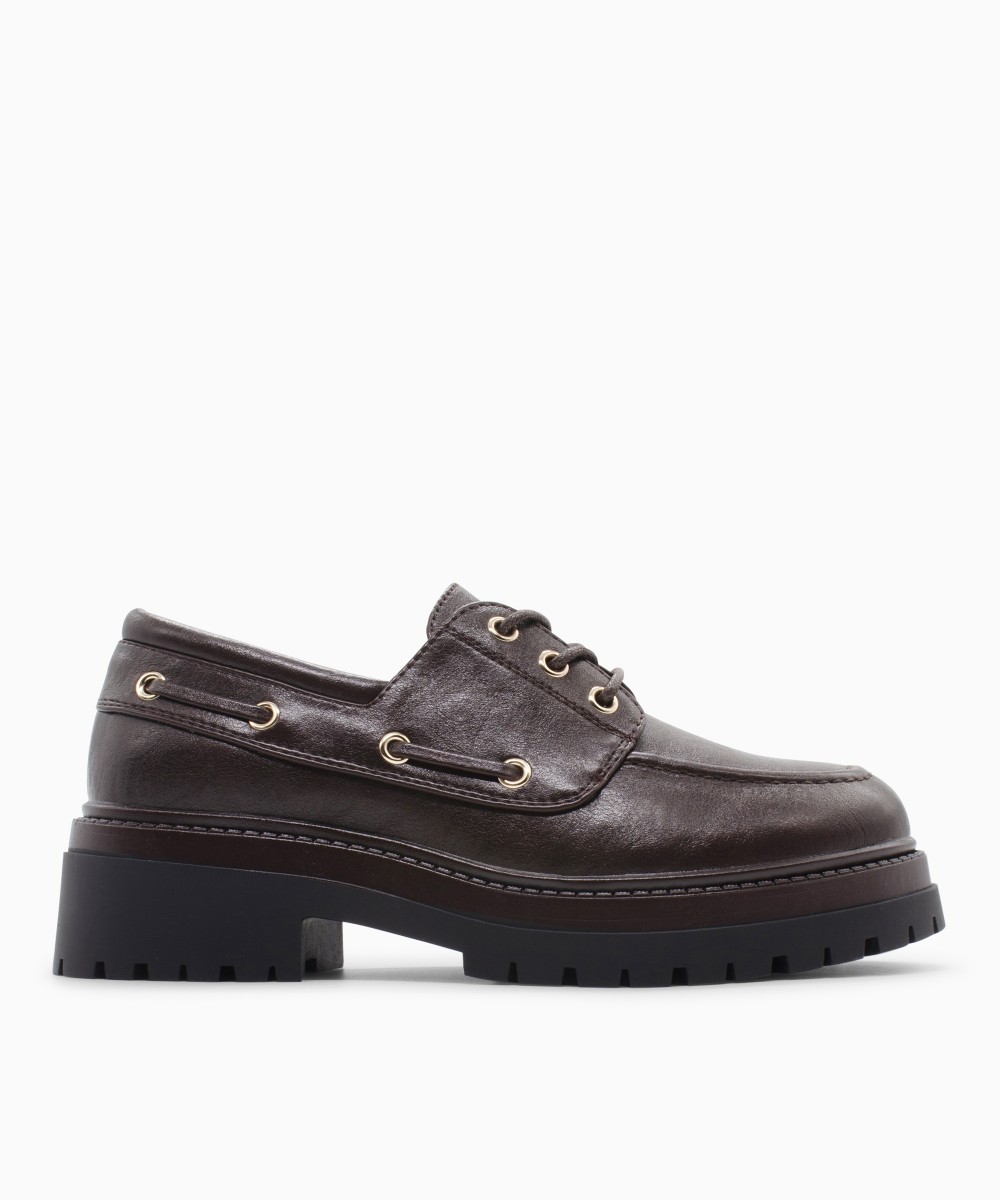 SEVEN Γυναικεία Μοκασίνια Loafers X103R0623501 062 Brown 