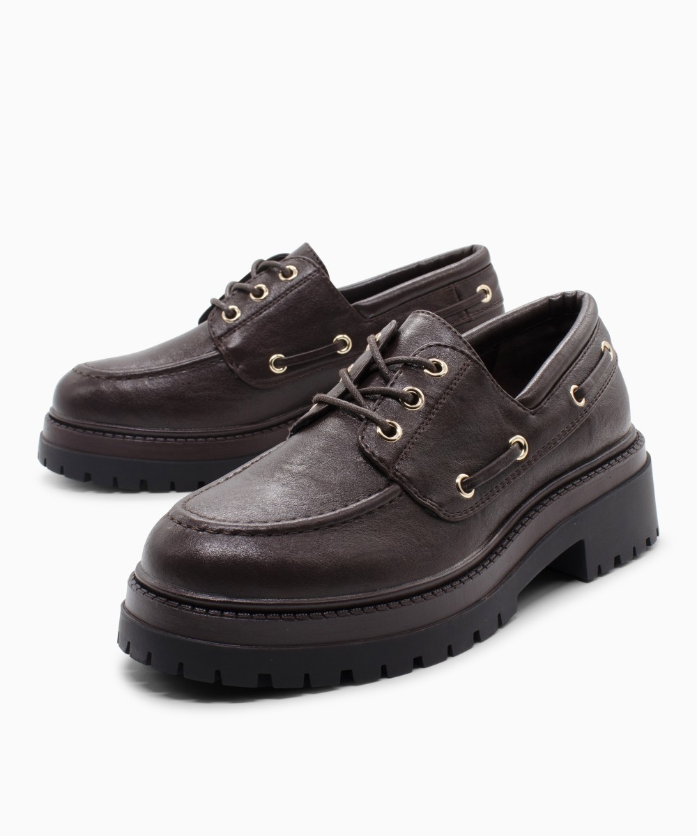 SEVEN Γυναικεία Μοκασίνια Loafers X103R0623501 062 Brown 