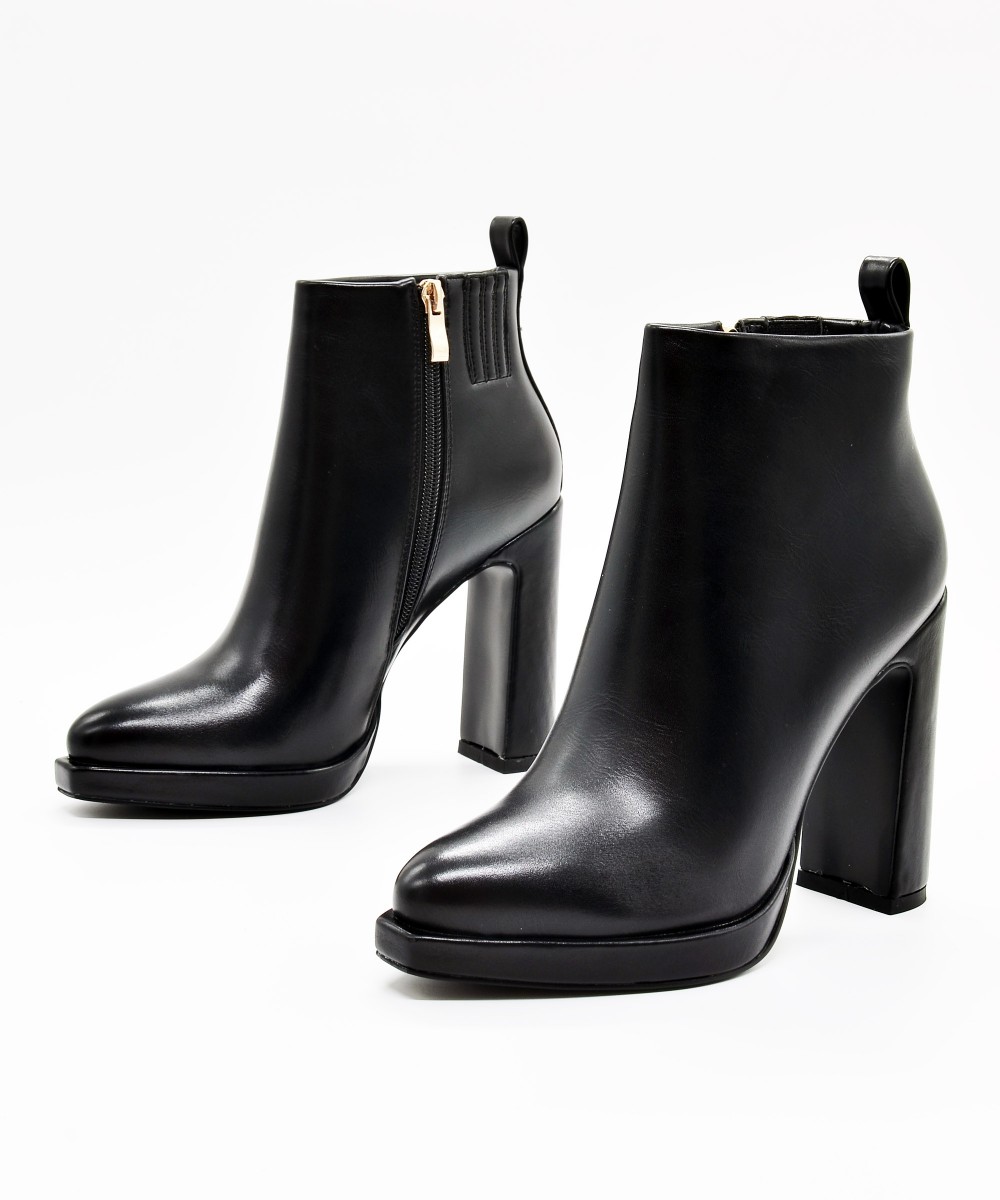 SEVEN Γυναικεία Μποτάκια P367V3246001 67V-324 Black