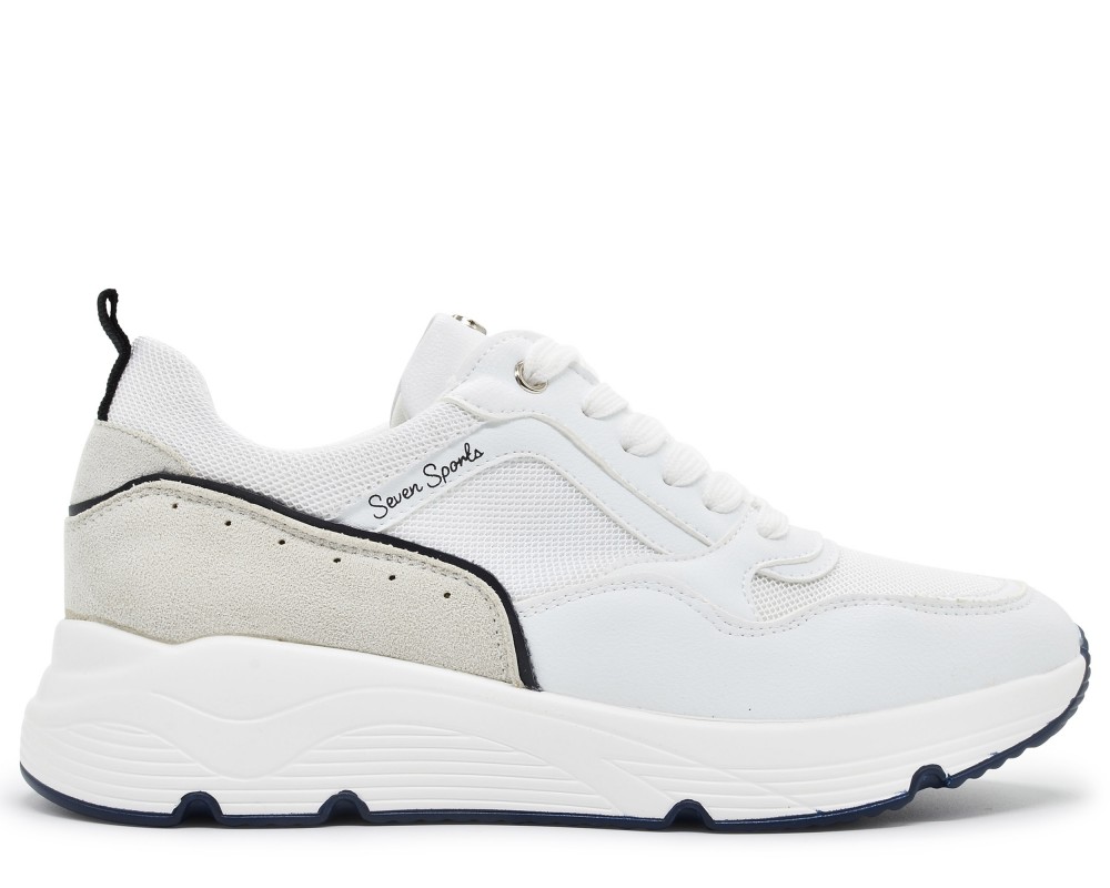 SEVEN Sneakers O119R5202K22 19R-520 Λευκό Πάγος