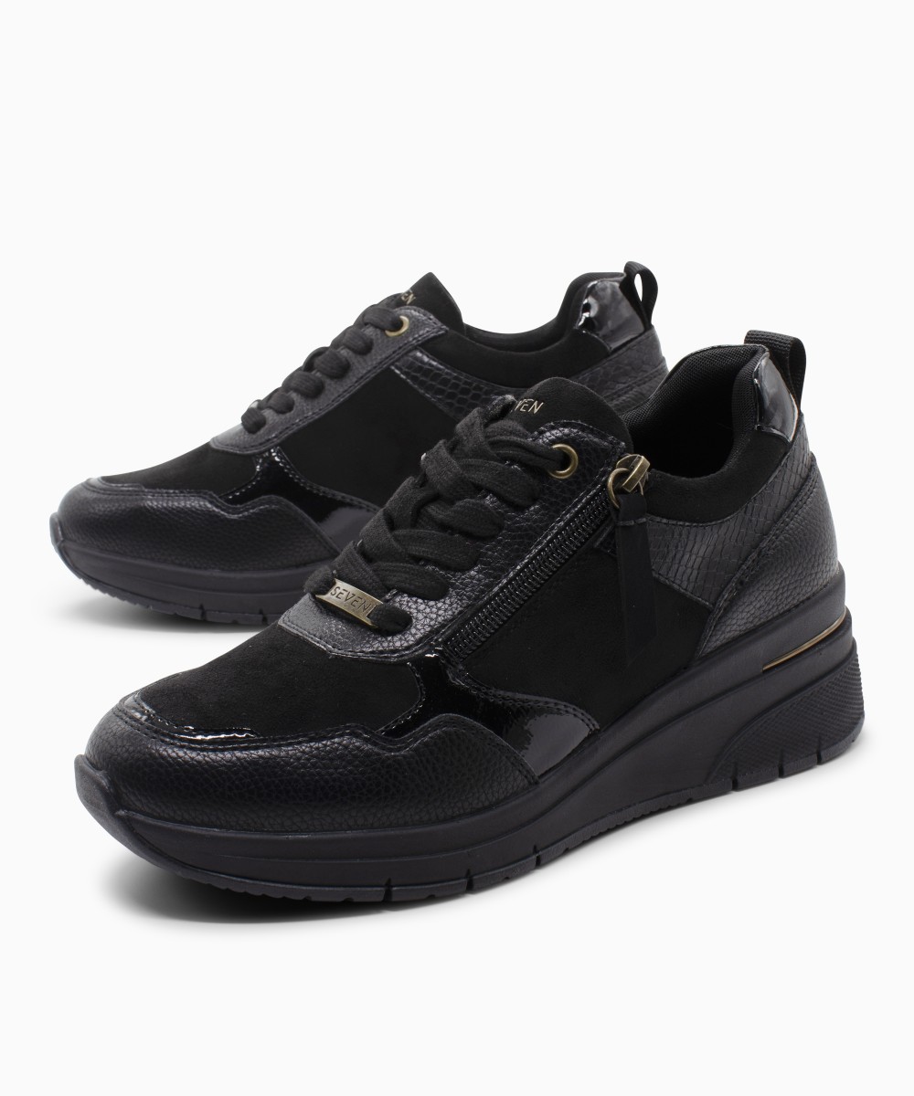 SEVEN X199F401360F 401 Sneaker Black