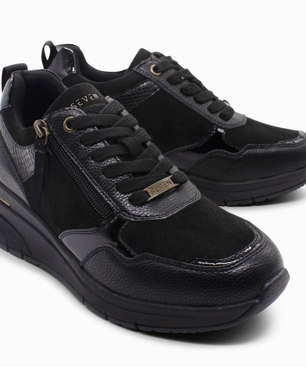 SEVEN X199F401360F 401 Sneaker Black