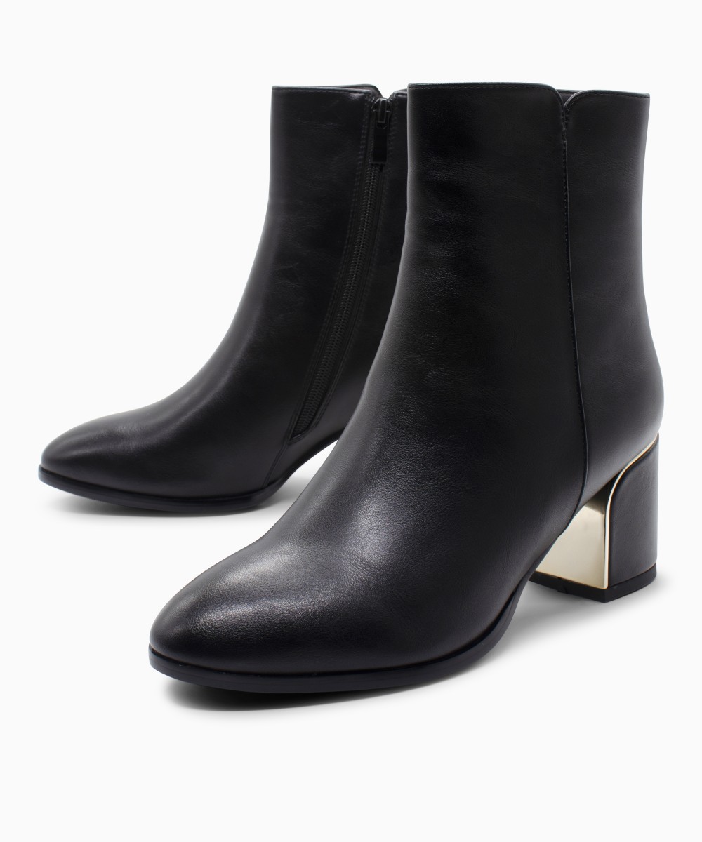 SEVEN Γυναικεία Μποτάκια X327E9814001 981 Black