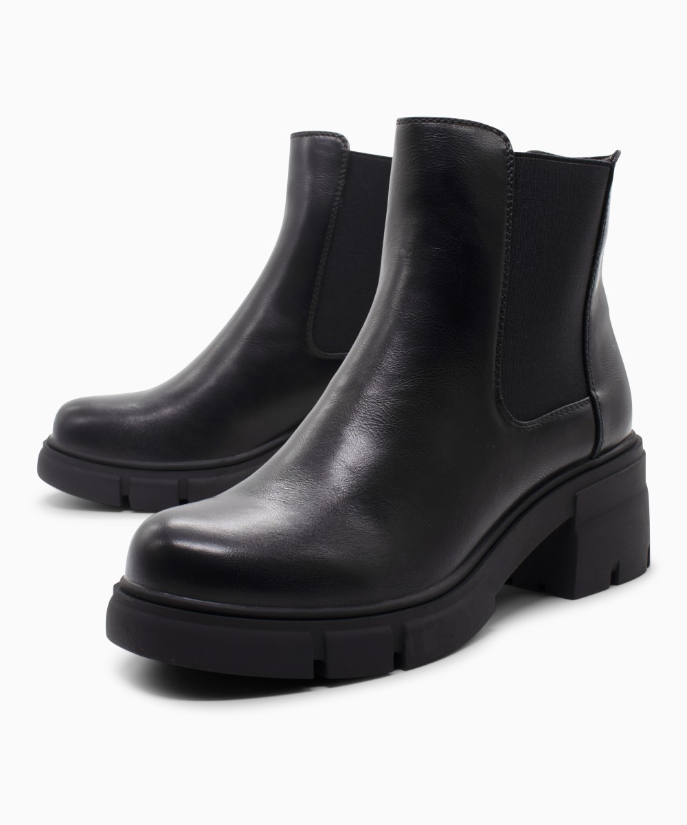 SEVEN Γυναικεία Μποτάκια X399F1303001 130 Black