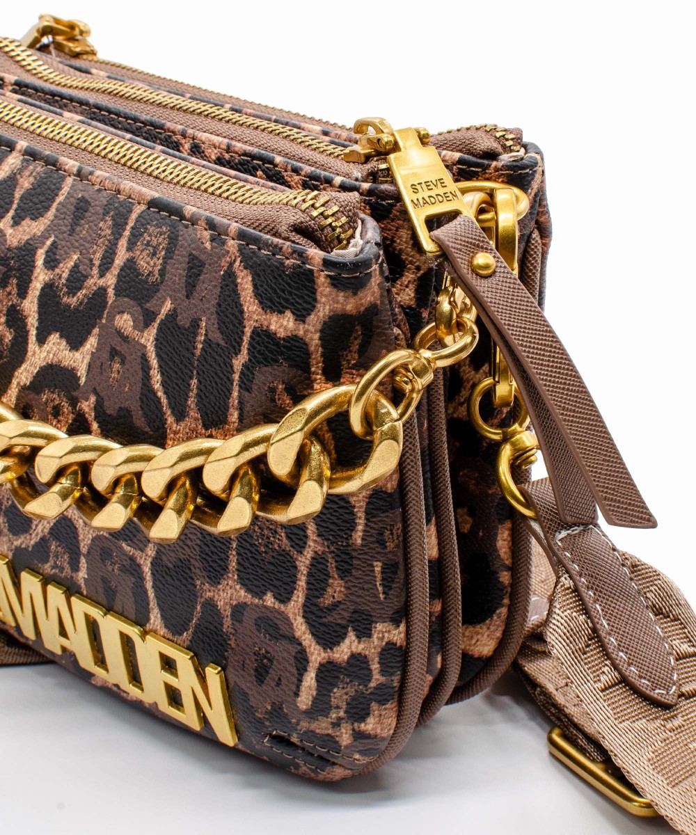 STEVE MADDEN Broy-L Crossbody SM13001640-02002-LEO Leopard 